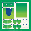 Cut Sew Create - Monster Zipper Pouch Kit