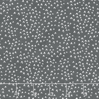 Cute Little Dinosaur Footprints - Charcoal Yardage