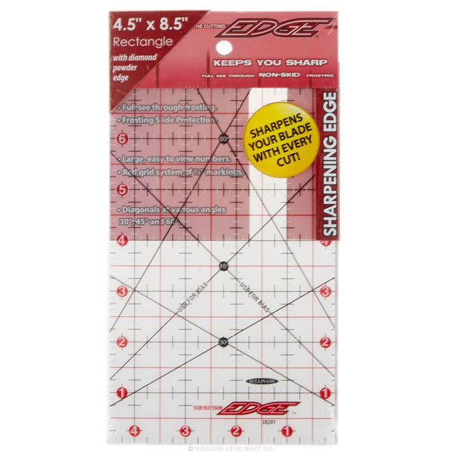 Cutting Edge Sharpening Edge Ruler - 4.5