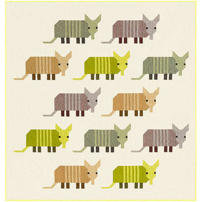 Armadillos Quilt Kit