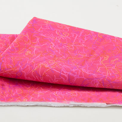 Loose Threads - Loose Threads Magenta 2 Yard Cut