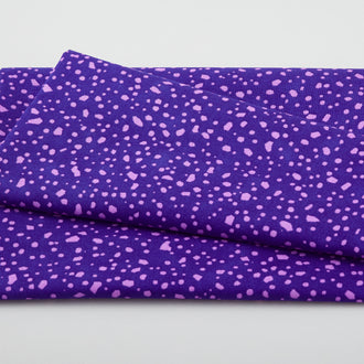 Quilter's Coordinates - Uneven Dots Purple One Yard Cut