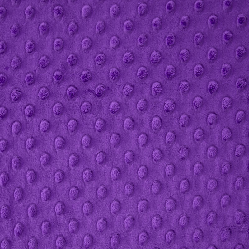 Cuddle® Embossed Dimple - Purple 60" Minky Yardage Primary Image