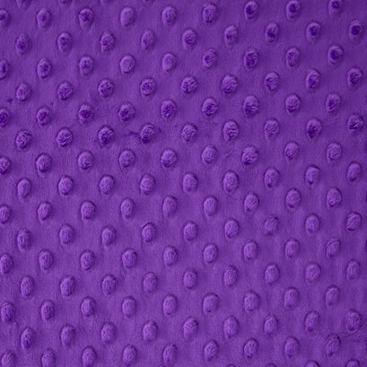 Cuddle® Embossed Dimple - Purple 60" Minky Yardage