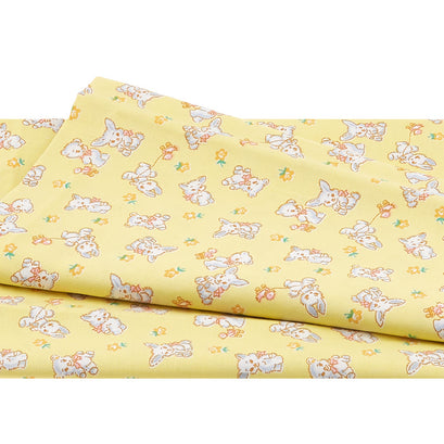 Nana Mae Four - Bunnies Yellow 2 Yard Cut