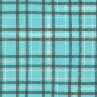 Quiet Reflections Plaid - Teal Aruba Yardage