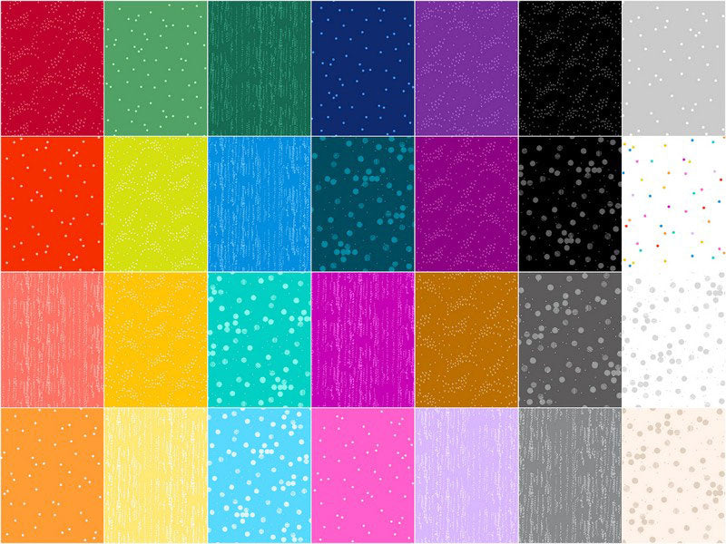 Seasons (Figo Fabrics) Tiles (10" squares) Alternative View #2