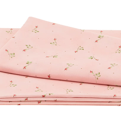 Wild Rose Favorites - Long Stem Buds Pink 2 Yard Cut