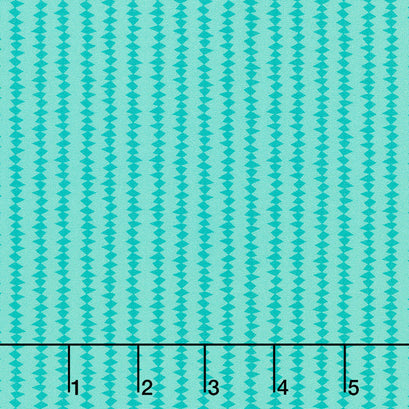 Oh Woof! - Attached To You Teal Yardage