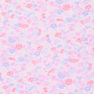 Sleepovers - Watch a Movie Pink Yardage