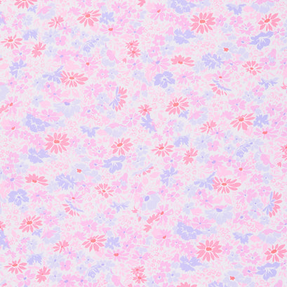 Sleepovers - Watch a Movie Pink Yardage