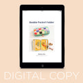 Digital Download - Double Pocket Folder Pattern