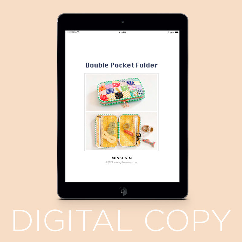 Digital Download - Double Pocket Folder Pattern Primary Image