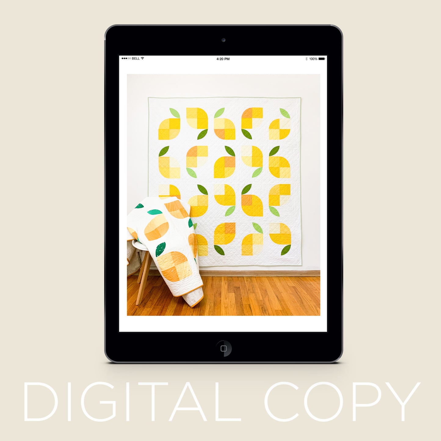 Digital Download - Memi's Lemons Quilt Pattern Primary Image