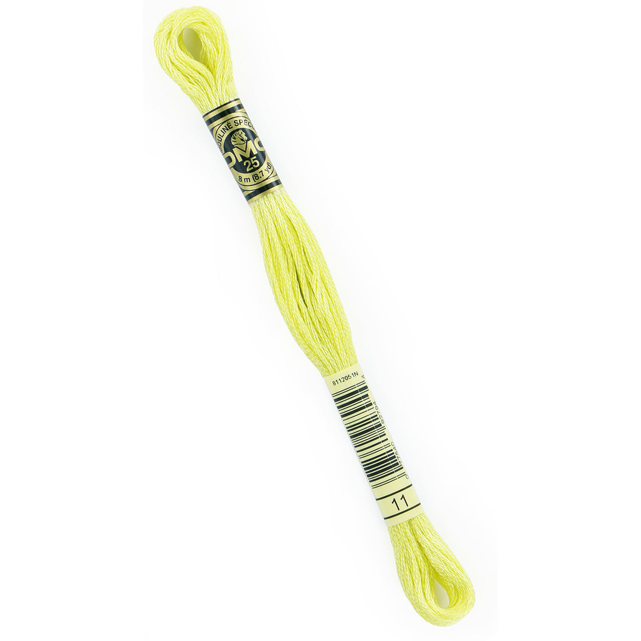 DMC Embroidery Floss - 11 Light Tender Green Primary Image