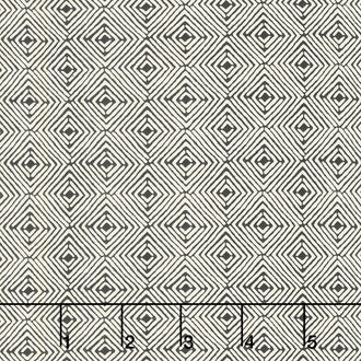 Nightfall - Diamonds Black/Cream Yardage