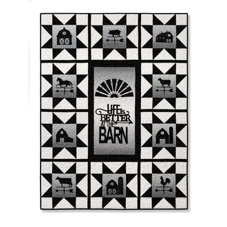 Life is Better at the Barn Quilt Kit