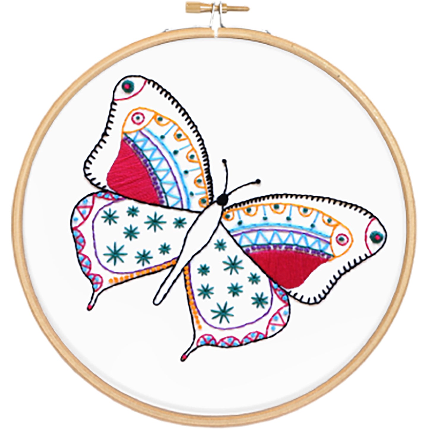 Butterfly Embroidery Kit Primary Image