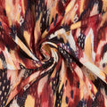 Etta Vee - Rayon Brush Strokes Warm Yardage Primary Image