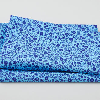 Anname Favorites - Floral Blue 2 Yard Cut