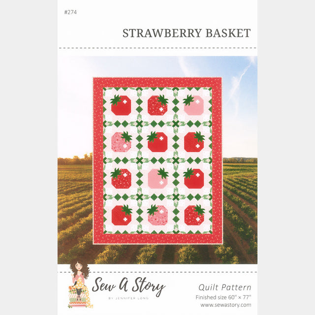 Strawberry Basket Quilt Pattern Primary Image