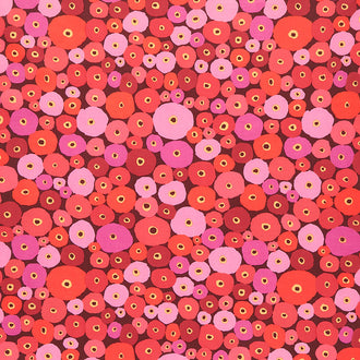 Kaffe - 85 and Fabulous Spools Magenta Yardage