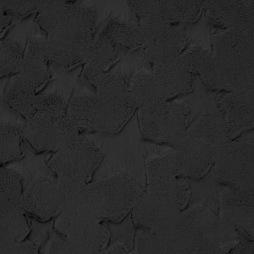Luxe Cuddle® - Stars Black Yardage Primary Image