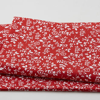 Anthem - Mini Floral Red 2 Yard Cut