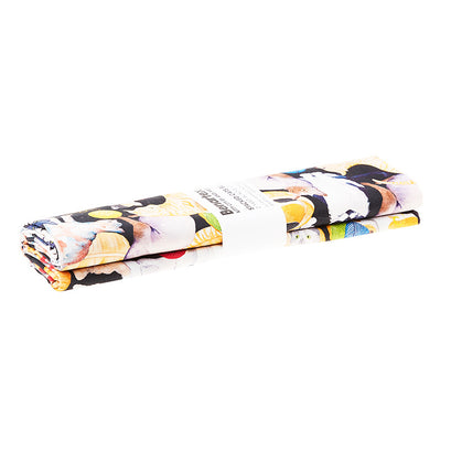 Kitty City - Stacked Cats Black 2 Yard Cut