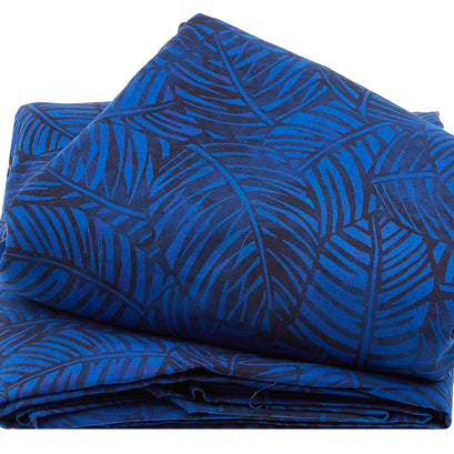 Wilmington Essentials - Palm Leaves Blue 108" Wide 3 Yard Cut
