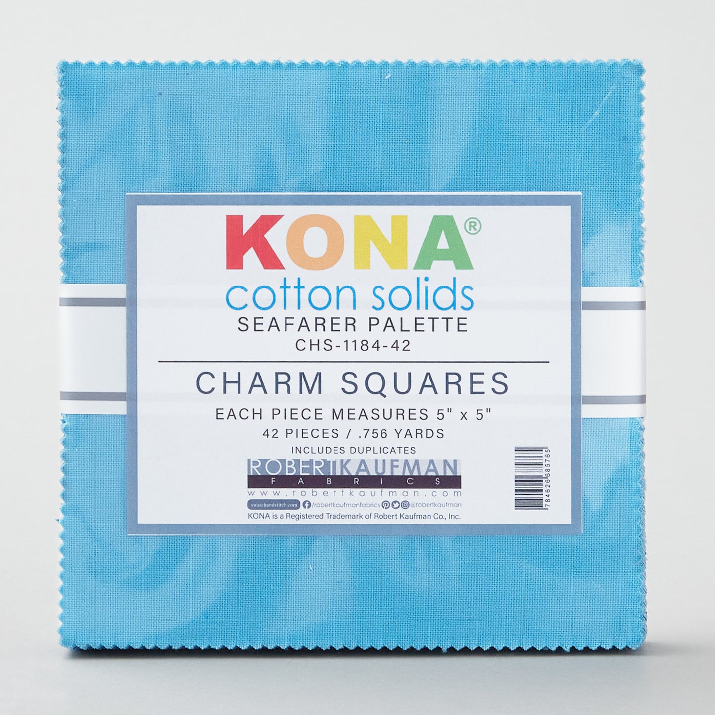 Kona Cotton - Seafarer Palette Charm Pack Alternative View #1