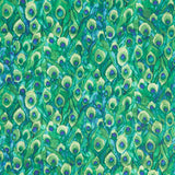 Allure (Northcott) - Small Feather Green Multi Yardage Primary Image