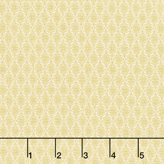 Imperial Collection 18 - Geometric Cream Metallic Yardage