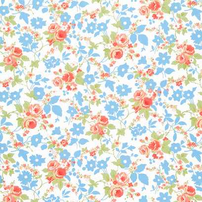 Fruit Cocktail - Summer Floral Ice Cream Yardage