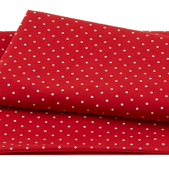 Tree House - Dots Red/White 2 Yard Cut