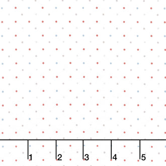 Old Glory - Magic Dot Cloud Yardage