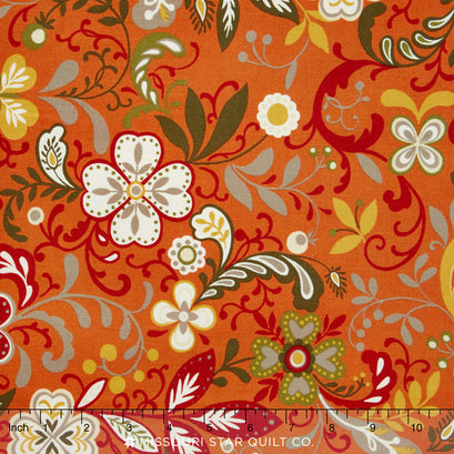 Allure - Florabella Ginger Yardage
