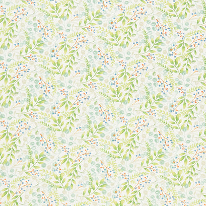Harvest Wishes - Fall Foliage Whitewashed Yardage