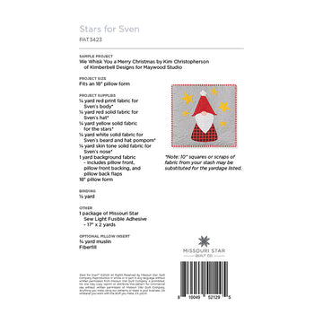 Stars for Sven Quilt Pattern by Missouri Star Alternative View #1