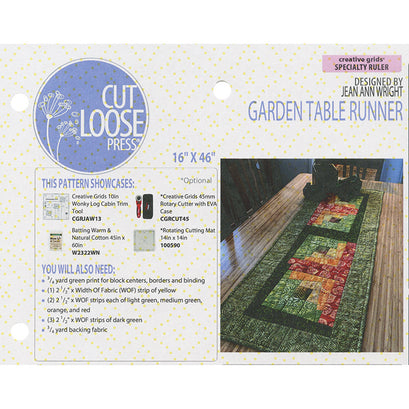 Garden Table Runner Pattern