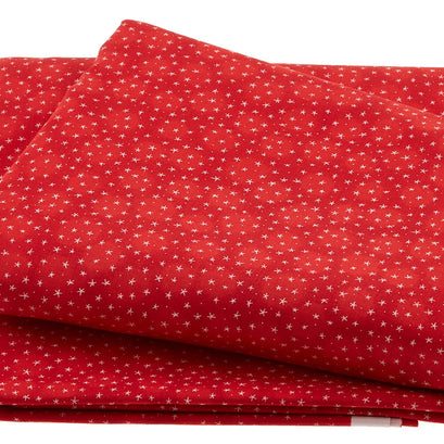 Starlet - Mini Stars Red 108" Wide 3 Yard Cut