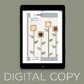 Digital Download - Scrappy Sunflowers Pattern