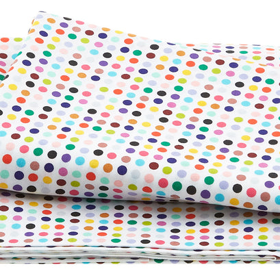 Never Enough Dots Favorites Small Dots White 2 Yard Cut