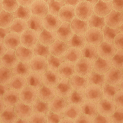 Autumn Fields - Sunflower Amber Metallic Yardage