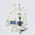 Aunt Martha's Charming Churches Iron-On Embroidery Pattern