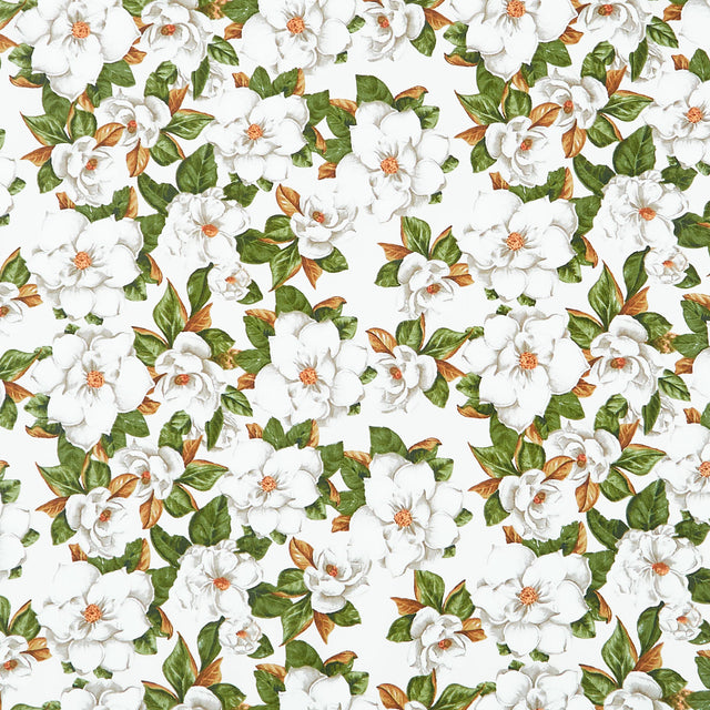 Monthly Placemat Coordinate - Magnolias Cream Yardage Primary Image