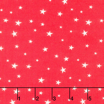 Land of the Brave - Stars Red Yardage