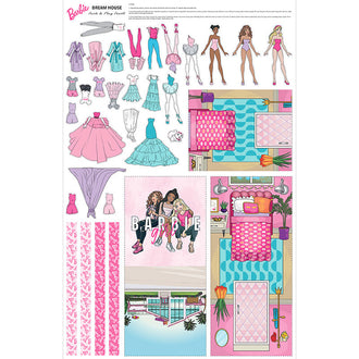 Barbie Girl - Playhouse Multi Felt Panel