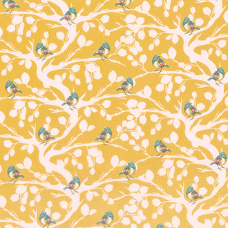 Porch Swing - Birds and Branches Mustard Yardage