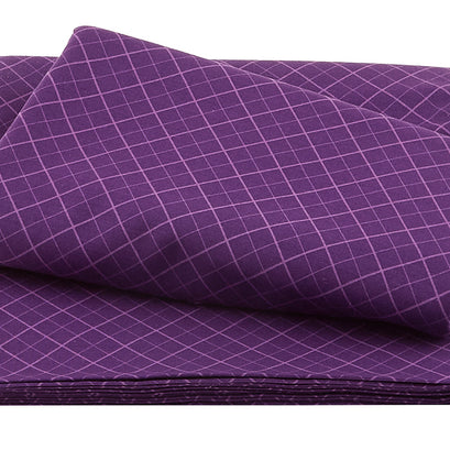 Grape Crush - Trellis Medium Dark Purple 3 Yard Cut